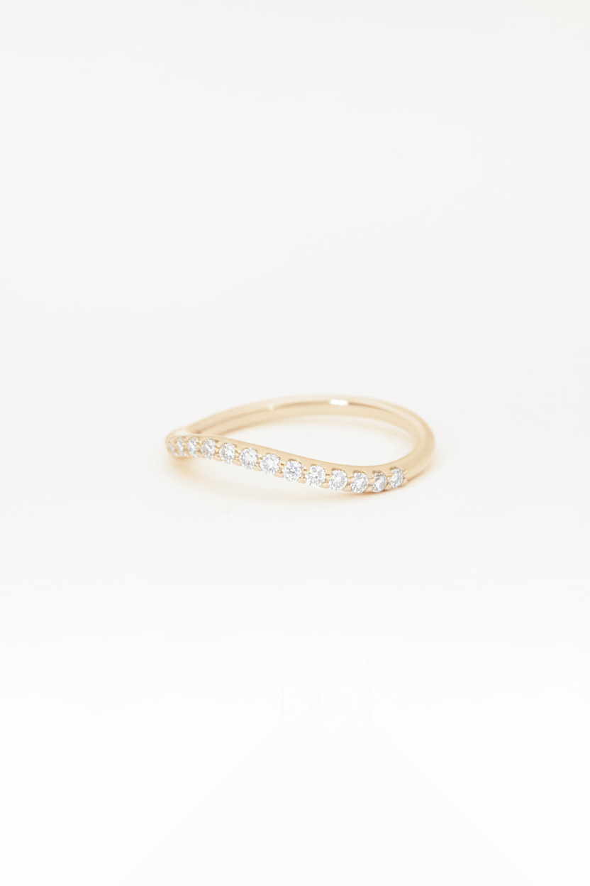 sanity:Wave Stacker Ring