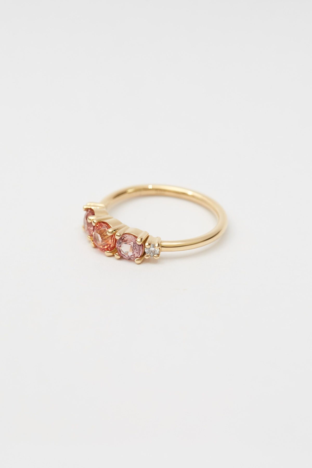sanity:Sapphire Dahlia Ring