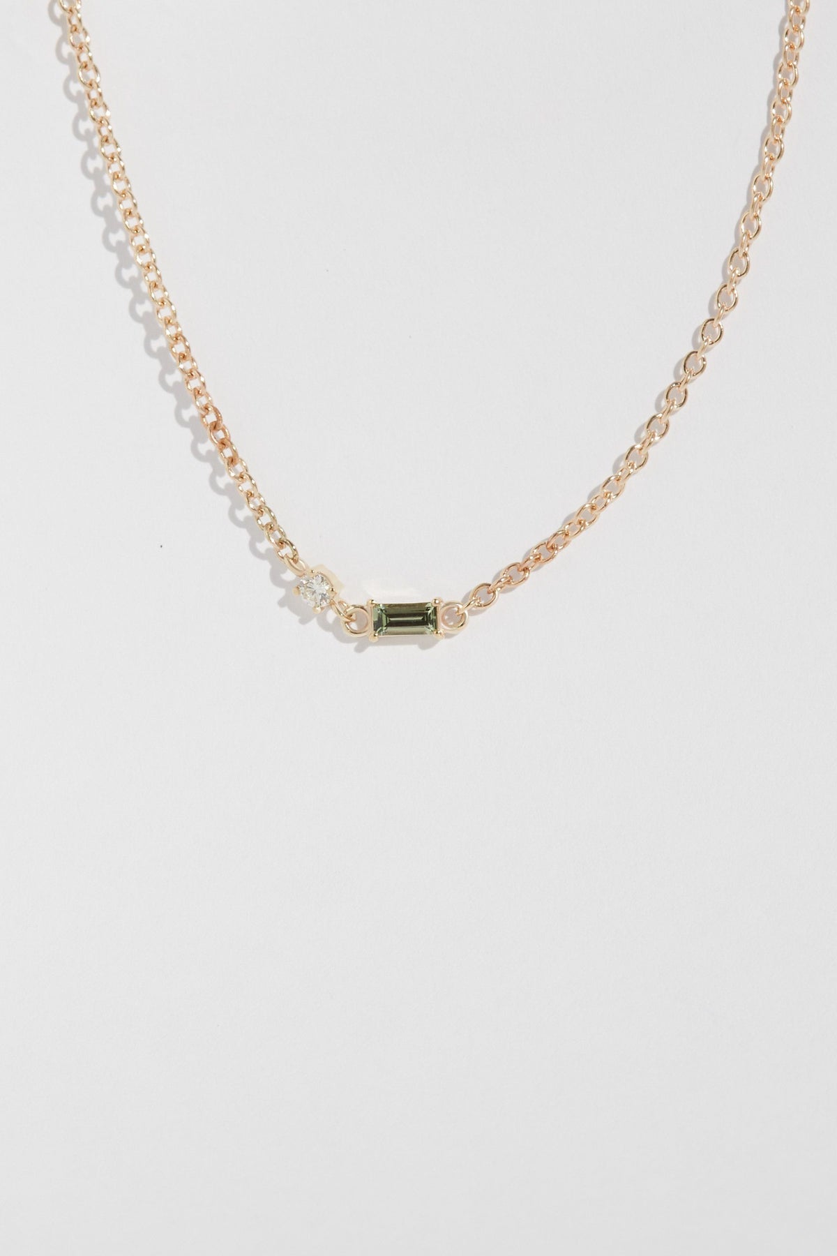 sanity:Round and Baguette Bracelet