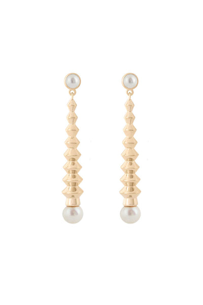 Brancusi Pearl Drop Yellow Gold
