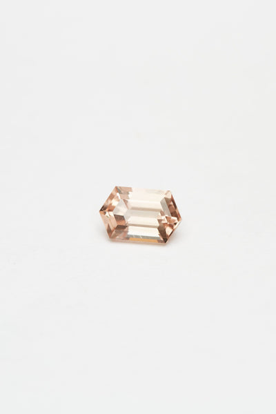 Peachy Tourmaline Elongated Hex 1.95ct