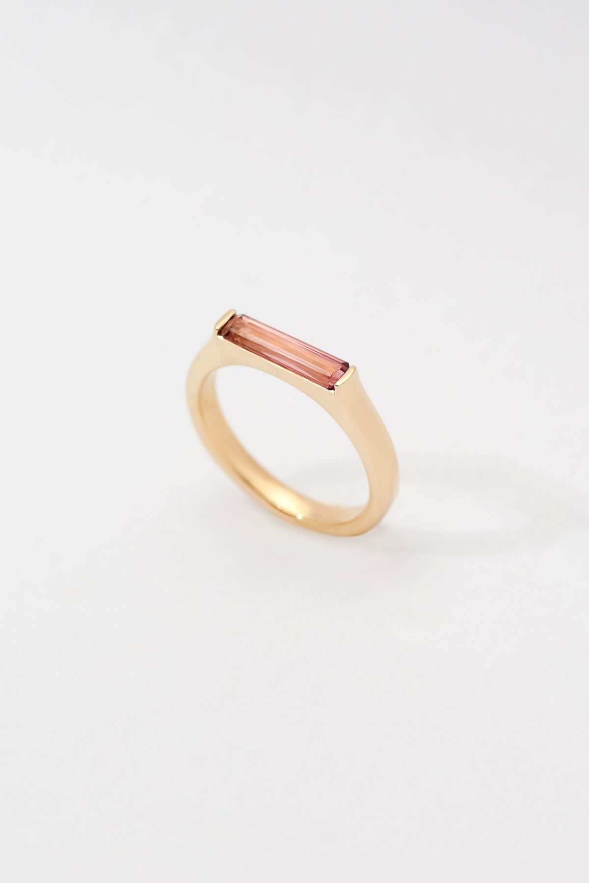 sanity:Tourmaline Baguette Ring