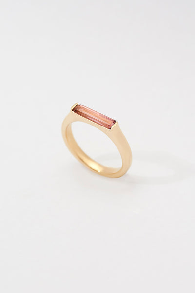Tourmaline Baguette Ring