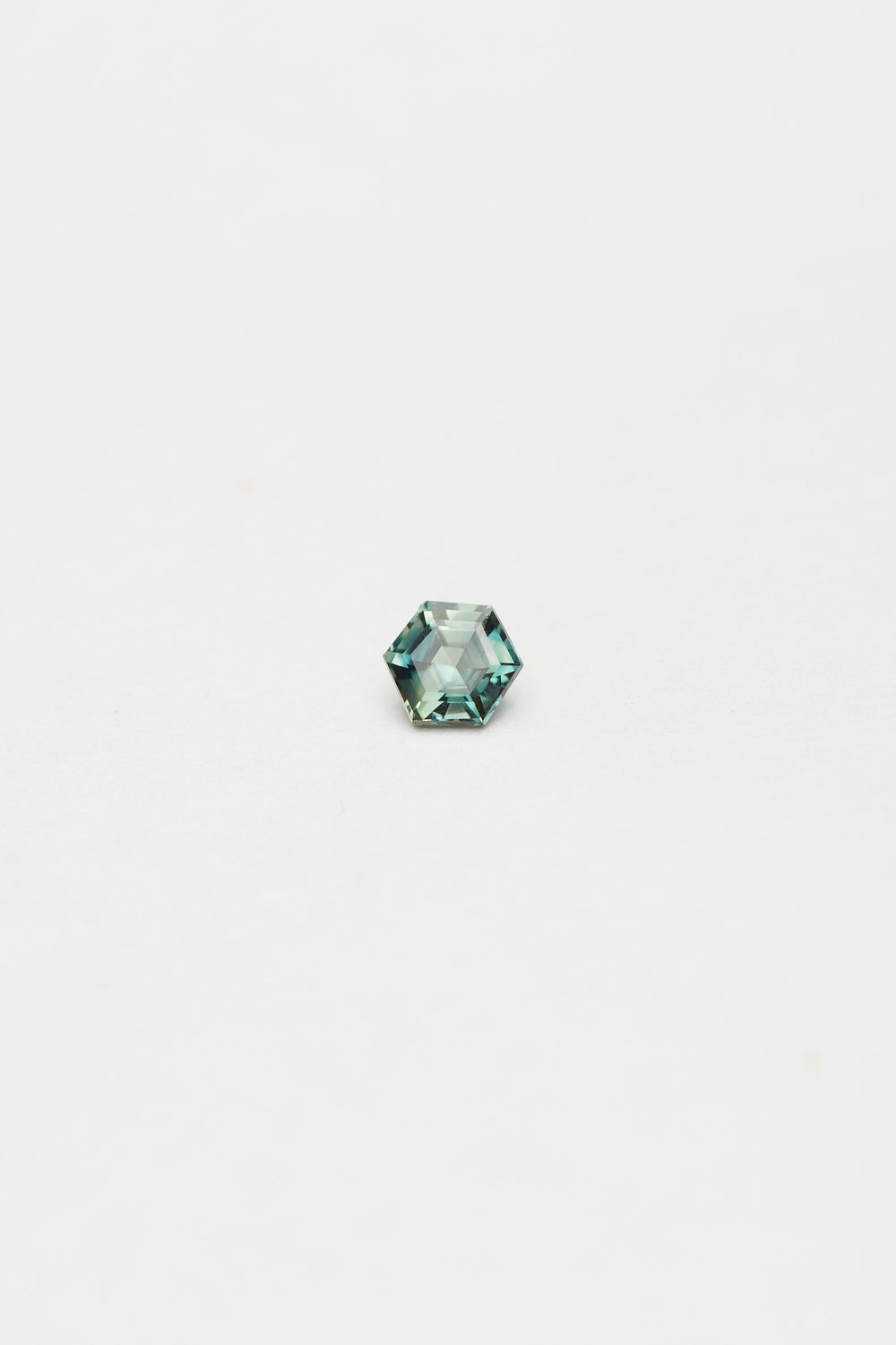 Teal Sapphire Hex 0.525ct