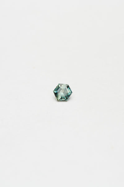 Teal Sapphire Hex 0.525ct