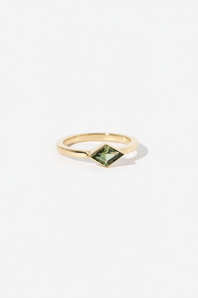 Sapphire Lozenge Ring