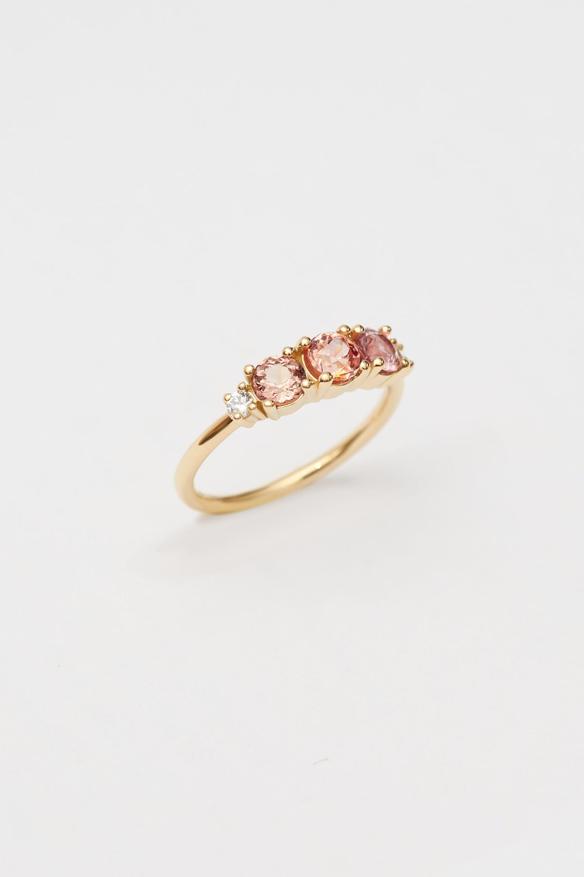 sanity:Sapphire Dahlia Ring