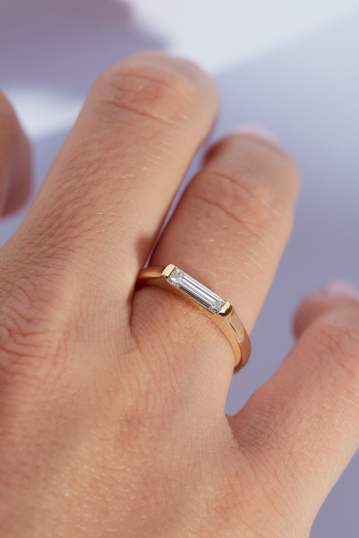 sanity:Diamond Baguette Ring