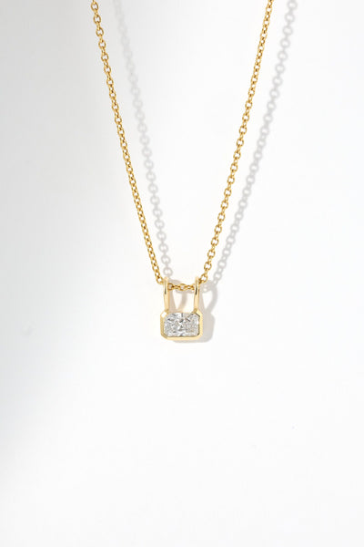 Float Diamond Pendant