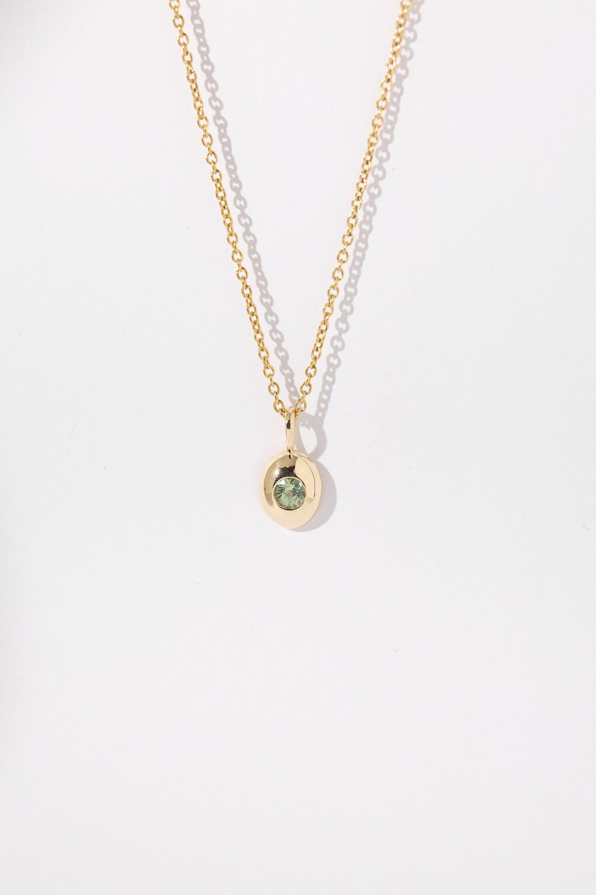 sanity:Round Seafoam Sapphire One of a Kind