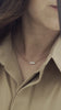 sanity:Baguette Tourmaline Necklace